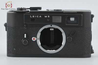 【中古】Leica ライカ M5 ブラック 後期 レンジファインダーフィルムカメラ