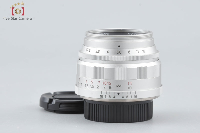 [Used] Voigtlander ULTRON 35mm f/1.7 Aspherical Silver L39 Leica Screw Mount