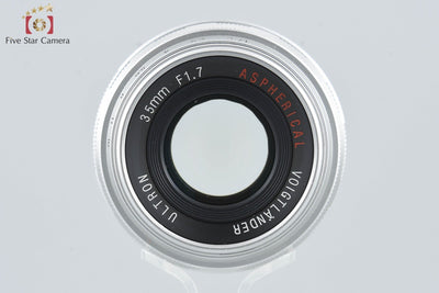 【中古】Voigtlander フォクトレンダー ULTRON 35mm f/1.7 Aspherical シルバー L39 ライカスクリューマウント