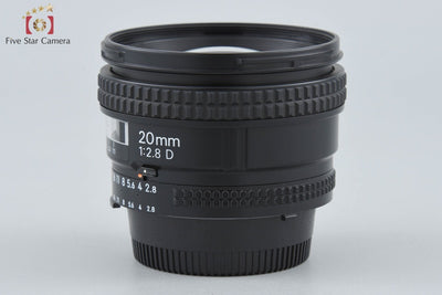 [Used] Nikon AF NIKKOR 20mm f/2.8 D