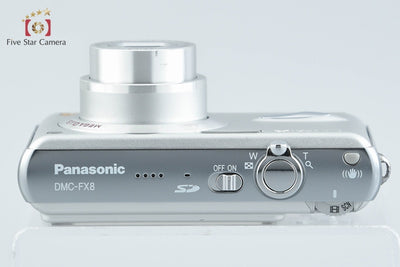 [Used] Panasonic LUMIX DMC-FX8 Silky Silver Compact Digital Camera