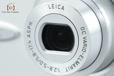 [Used] Panasonic LUMIX DMC-FX8 Silky Silver Compact Digital Camera