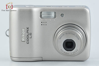 [Used] Nikon COOLPIX L6 Titanium Silver Compact Digital Camera