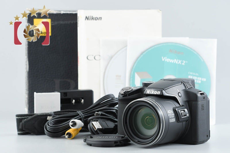 【中古】Nikon ニコン COOLPIX P510 ブラック コンパクトデジタルカメラ 元箱付き