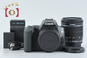 [Used] Canon EOS Kiss X10 EF-S 18-55 IS STM Lens Kit Black