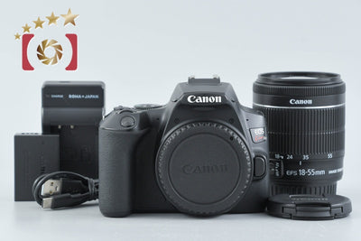 [Used] Canon EOS Kiss X10 EF-S 18-55 IS STM Lens Kit Black