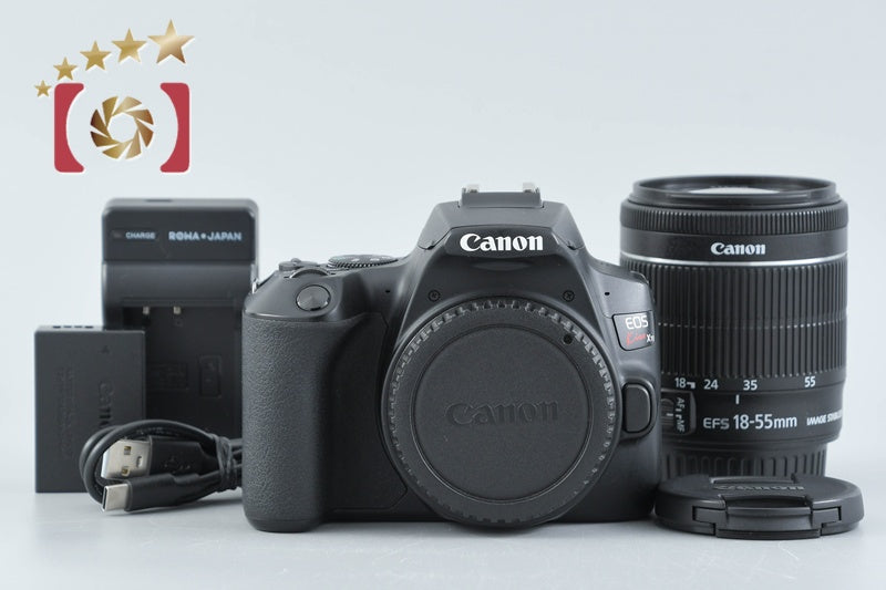 [Used] Canon EOS Kiss X10 EF-S 18-55 IS STM Lens Kit Black