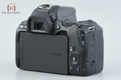 [Used] Canon EOS Kiss X10 EF-S 18-55 IS STM Lens Kit Black