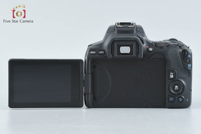 [Used] Canon EOS Kiss X10 EF-S 18-55 IS STM Lens Kit Black