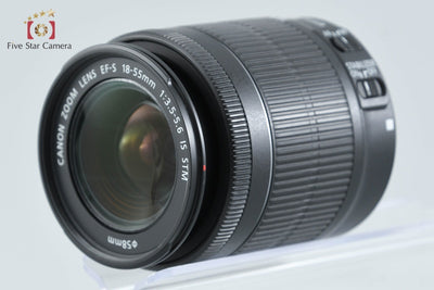 [Used] Canon EOS Kiss X10 EF-S 18-55 IS STM Lens Kit Black