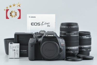 [Used] Canon EOS Kiss X4 Double Zoom Kit