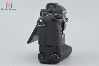 [Used] OLYMPUS OM-D E-M1 Black with HLD-7 Power Battery Holder, Low Shutter Count