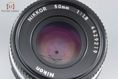[Used] Nikon Ai-S NIKKOR 50mm f/1.8