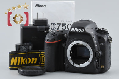 【中古】Nikon ニコン D750 デジタル一眼レフカメラ シャッター回数僅少