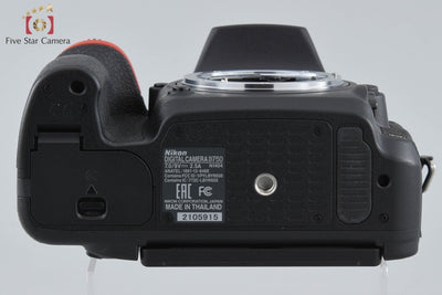 【中古】Nikon ニコン D750 デジタル一眼レフカメラ シャッター回数僅少