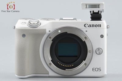 [Used] Canon EOS M3 White EF-M 18-55mm f/3.5-5.6 IS STM Lens Kit
