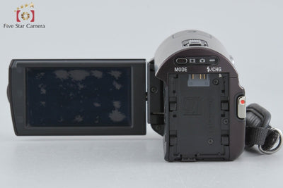 [Used] Sony Handycam HDR-CX370V Brown Camcorder