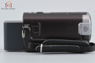 [Used] Sony Handycam HDR-CX370V Brown Camcorder