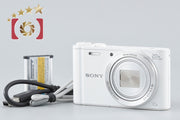 [Used] Sony Cyber-shot DSC-WX350 White Compact Digital Camera, Multi-Language Support
