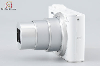 [Used] Sony Cyber-shot DSC-WX350 White Compact Digital Camera, Multi-Language Support