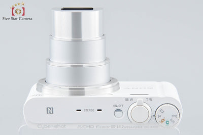 [Used] Sony Cyber-shot DSC-WX350 White Compact Digital Camera, Multi-Language Support