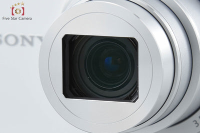 [Used] Sony Cyber-shot DSC-WX350 White Compact Digital Camera, Multi-Language Support