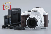[Used] PENTAX K-r White x Brown + SMC DA 35mm AL White