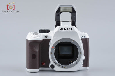 [Used] PENTAX K-r White x Brown + SMC DA 35mm AL White