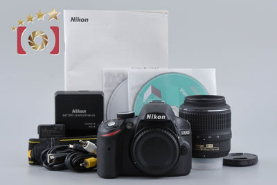 [Used] Nikon D3200 18-55 VR Lens Kit Black - Low Shutter Count