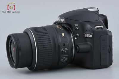 [Used] Nikon D3200 18-55 VR Lens Kit Black - Low Shutter Count
