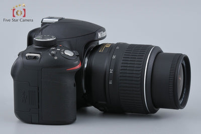 [Used] Nikon D3200 18-55 VR Lens Kit Black - Low Shutter Count