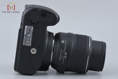 [Used] Nikon D3200 18-55 VR Lens Kit Black - Low Shutter Count