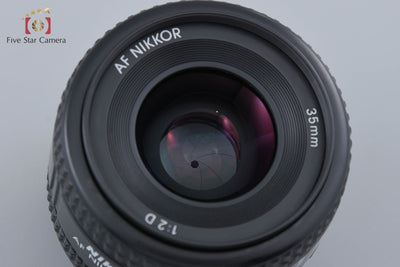 【中古】Nikon ニコン AF NIKKOR 35mm f/2 D