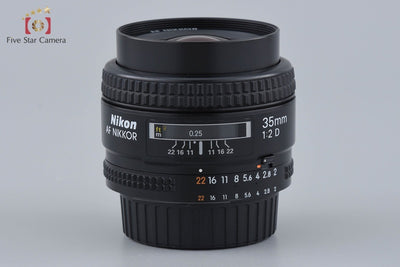 【中古】Nikon ニコン AF NIKKOR 35mm f/2 D