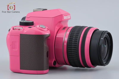 Used PENTAX K-r Pink x Brown 18-55 Lens Kit
