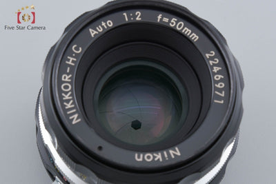[Used] Nikon NIKKOR-H.C Auto 50mm f/2 Ai Modified