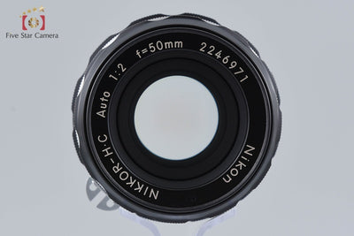 [Used] Nikon NIKKOR-H.C Auto 50mm f/2 Ai Modified