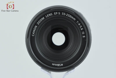 Used: Canon EF-S 55-250mm f/4-5.6 IS II