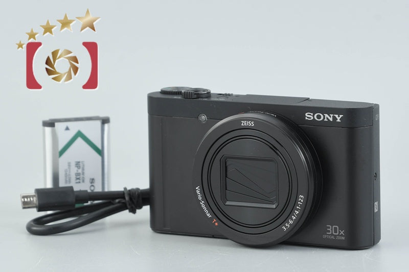 [Used] SONY Sony Cyber-shot DSC-WX500 Black Digital Still Camera Multi-Language Support