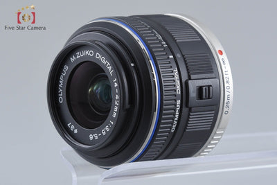 【中古】OLYMPUS オリンパス M.ZUIKO DIGITAL 14-42mm f/3.5-5.6 II ブラック