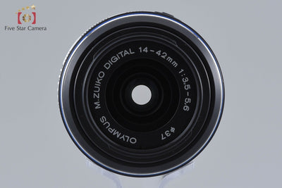 【中古】OLYMPUS オリンパス M.ZUIKO DIGITAL 14-42mm f/3.5-5.6 II ブラック