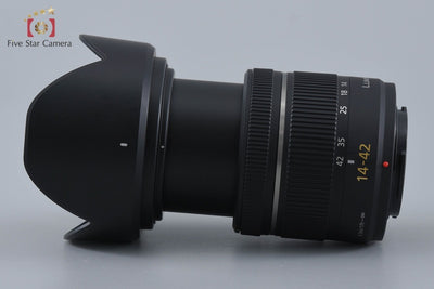 [Used] Panasonic LUMIX G VARIO 14-42mm f/3.5-5.6 ASPH. MEGA O.I.S. H-FS014042