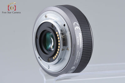 【中古】Panasonic パナソニック LUMIX G 20mm f/1.7 ASPH. H-H020