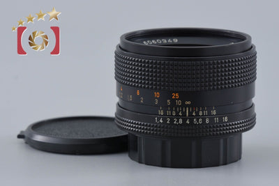 【中古】CONTAX コンタックス Carl Zeiss Planar 50mm f/1.4 T* AEJ