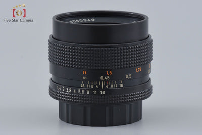 【中古】CONTAX コンタックス Carl Zeiss Planar 50mm f/1.4 T* AEJ