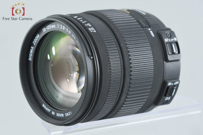 【中古】SIGMA シグマ 18-125mm f/3.8-5.6 DC OS HSM ニコン用