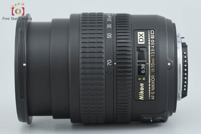 Used Nikon AF-S DX NIKKOR 18-70mm f/3.5-4.5 G ED