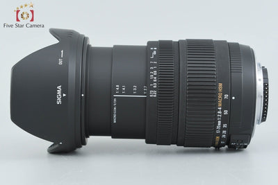 【中古】SIGMA シグマ 17-70mm f/2.8-4 DC MACRO OS HSM ニコン用 元箱付き