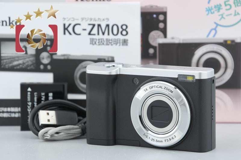 [Used] Kenko KC-ZM08 Compact Digital Camera with Original Box