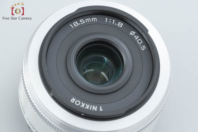[Used] Nikon 1 NIKKOR 18.5mm f/1.8 Silver